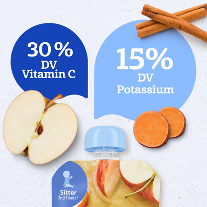 Gerber Baby Food Toddler Apple Pear Peach, 3.5 Oz Pouch
