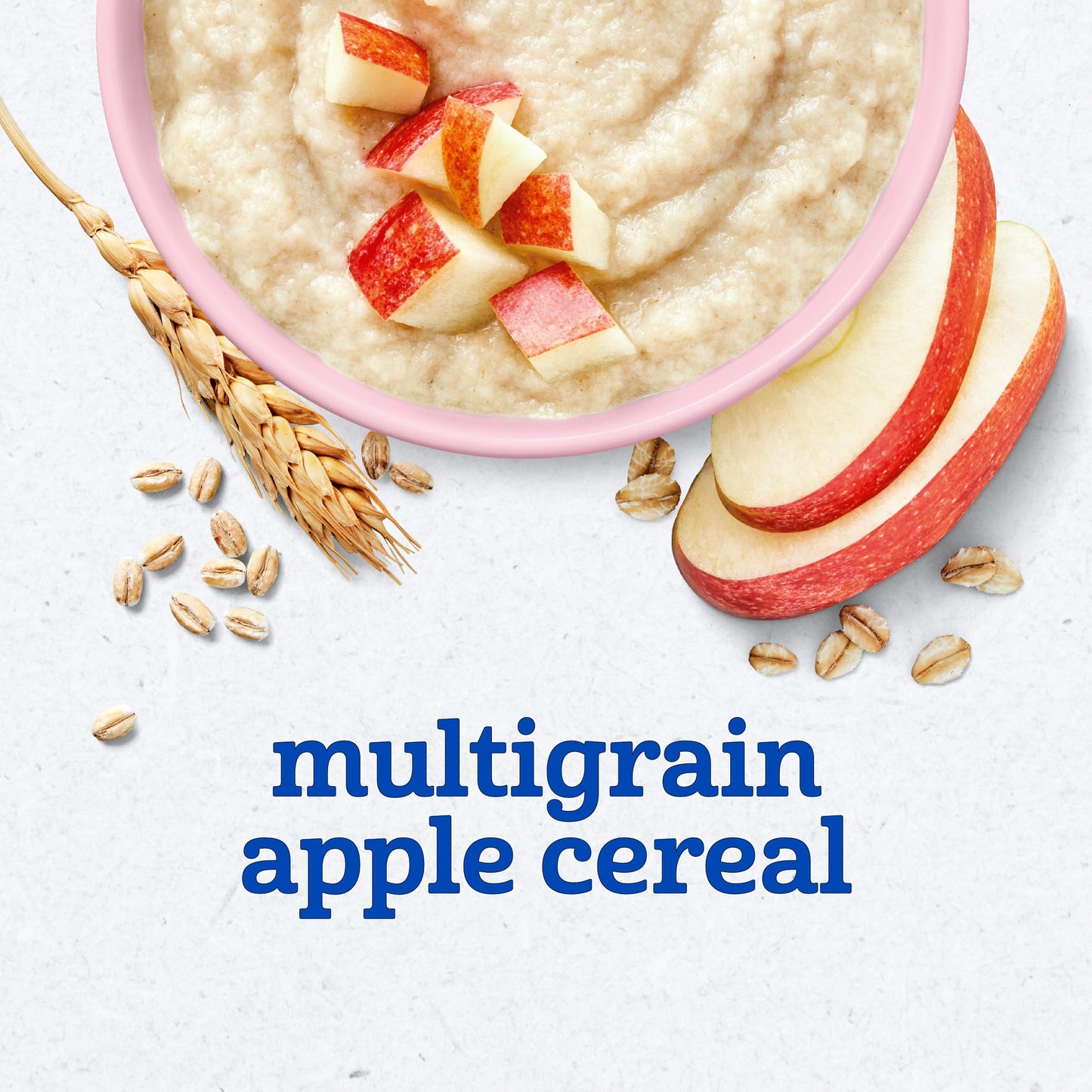 Gerber Toddler Food, Multigrain Banana Apple Strawberry Cereal, 8g Whole Grains, Iron, Zinc & Vitamin B12, Toddler Cereal, 6-Pack