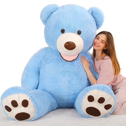 MaoGoLan Giant Teddy Bear Stuffed Animal, 10 Feet Tall, Jumbo Size Plush, Charming and Fluffy for Decorations, Celebrations, Valentine's Day
