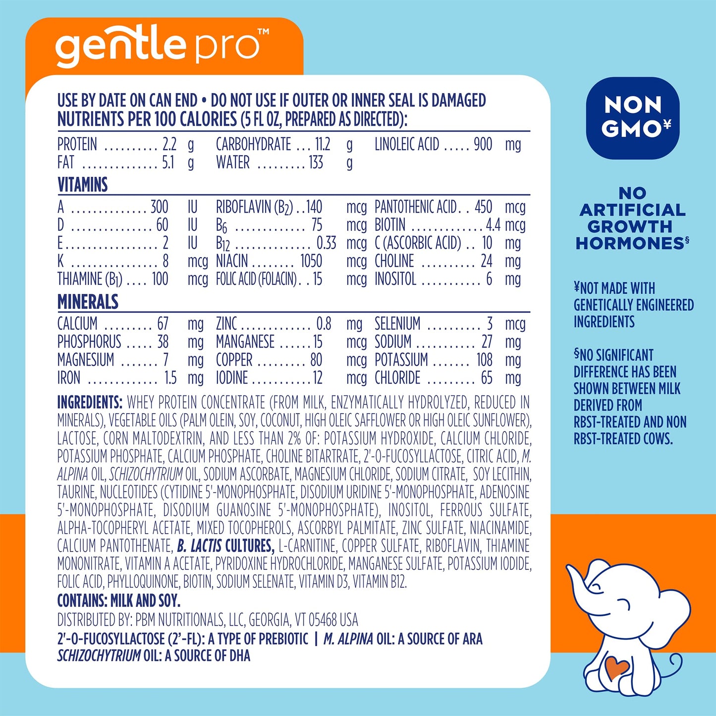 Good Start | Dr. Brown’s Gentle Pro, Baby Formula Powder, For Sensitive Tummies, Easy Digestion and Softer Poops, Infant Formula with Probiotics, DHA, Non-GMO, 20 Ounce