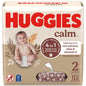 Huggies Calm Baby Wipes, Unscented, Hypoallergenic, 6 Push Button Packs (336 Wipes Total)