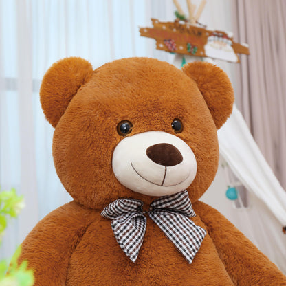 51 inch Big Teddy Bear Cute Giant Stuffed Animals Soft Plush Toy for Girlfriend Kids for Birthday Christmas Valentine's Day