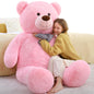 51 inch Big Teddy Bear Cute Giant Stuffed Animals Soft Plush Toy for Girlfriend Kids for Birthday Christmas Valentine's Day
