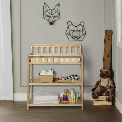 Dream On Me Ashton Changing Table, Natural, 34x20x40 Inch (Pack of 1)