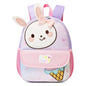 Toddler Backpack for 1-3 Year Old Girls & Boys Waterproof 3D Animal Cartoon Rabbit Design Kids Travel Backpack Lightweight Preschool Daycare Bag with Adjustable Straps(Little White Rabbit)