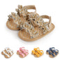 Infant Baby Girls Boys Summer Sandals Premium Unisex Non Slip Rubber Soft Sole Breathable Toddler First Walker Outdoor Beach Shoes