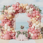 183Pcs Blush Dusty Pink Rose Gold Balloon Arch Kit,Pastel Nude Boho Balloon Garland for Wedding Bridal Shower Girls Birthday Tea Party Decorations Retro Dusty Pink Wedding Decors