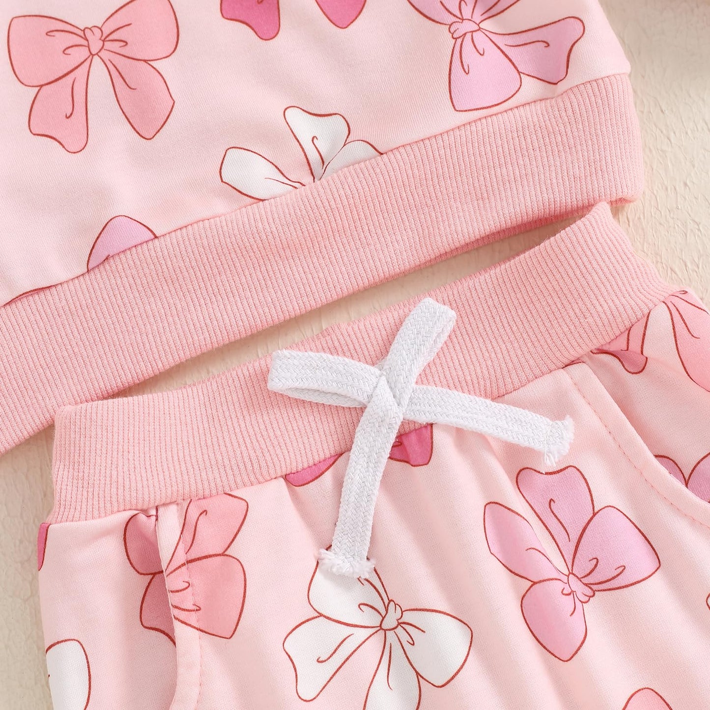 Mubineo Toddler Baby Girl Clothes Cute Long Sleeve Sweatshirt Sweatpant Outfits Fall Winter Tops Pant Outfit Sweatsuit