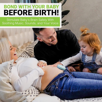 Wireless Pregnancy Headphones for Belly by Wusic: Womb Music Bluetooth Baby Headphones is a Pregnancy Essentials for First Time Mom Gifts, Play Your Baby Music in The Womb