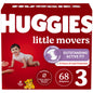 Huggies Size 6 Diapers, Little Movers Baby Diapers, Size 6 (35+ lbs), 108 Count, Packaging May Vary