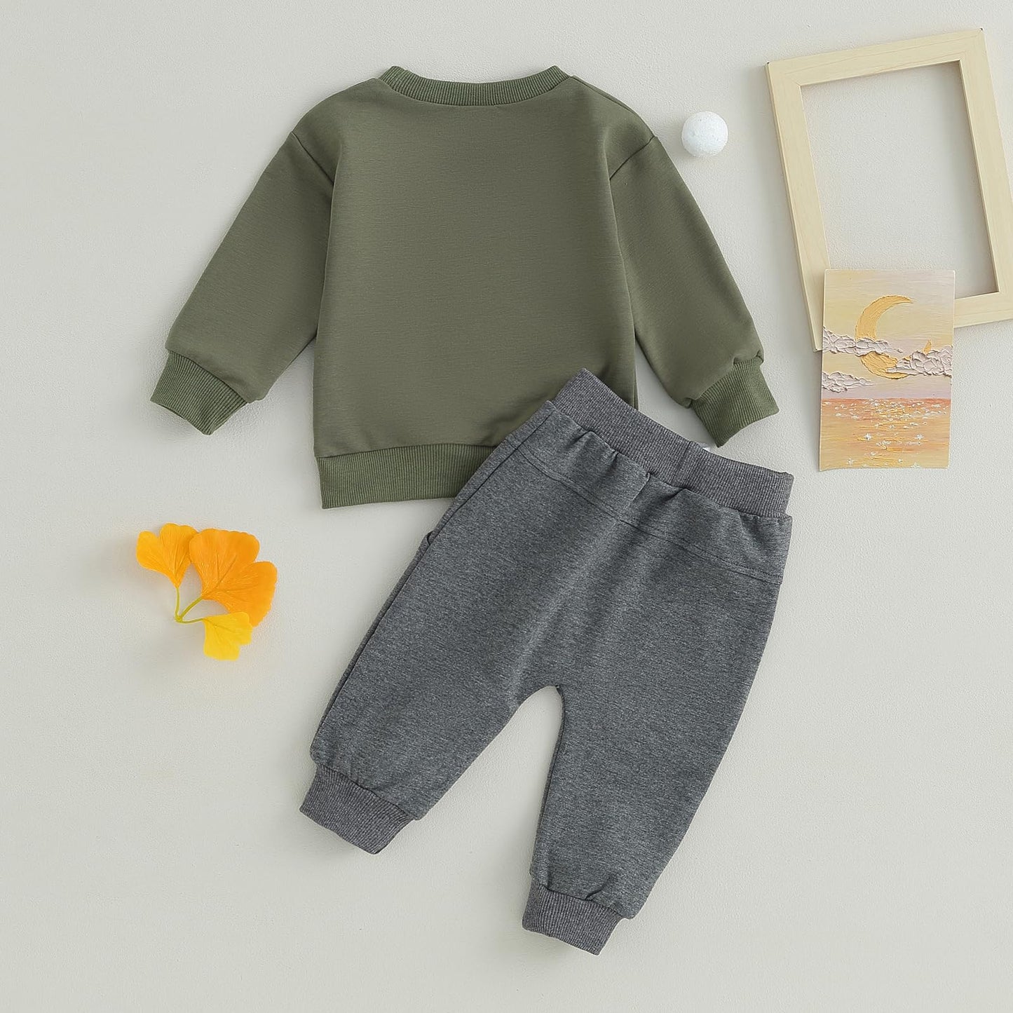 MA&BABY Toddler Boys Clothes Dinosaur Print 6 12 18 24 Months 3T 4T Outfits Long Sleeve Pullover Jogger Pant 2PC Sets
