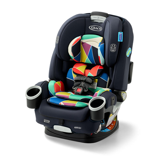 Graco 4Ever DLX 4-in-1 Car Seat, Maven | Infant to Toddler Car Seat, with 10 Years of Use | Rear-Facing, Forward-Facing and Booster Modes | Safe, Comfortable and Convenient
