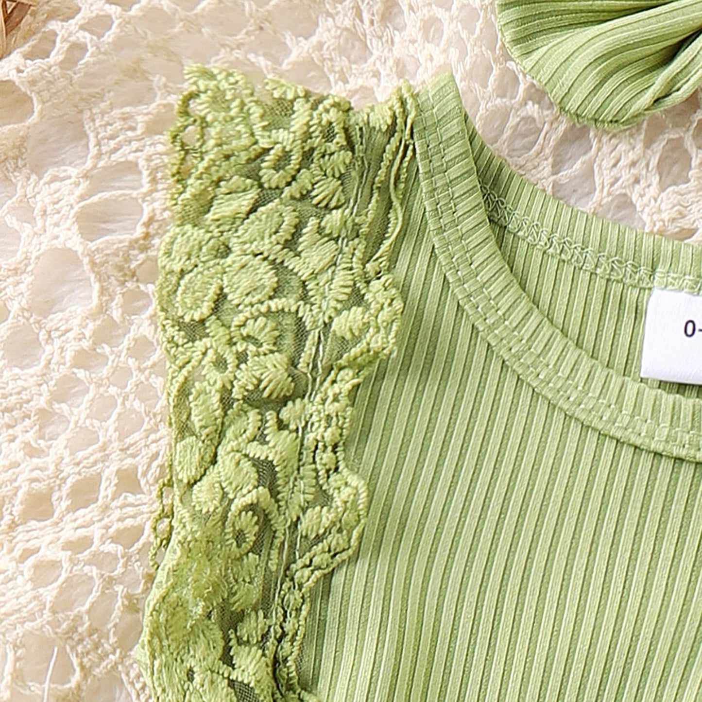 Baby Girl Clothes Newborn Romper Dress Infant Lace Ruffle Sleeveless Summer Outfits with Headband 0-12 Months