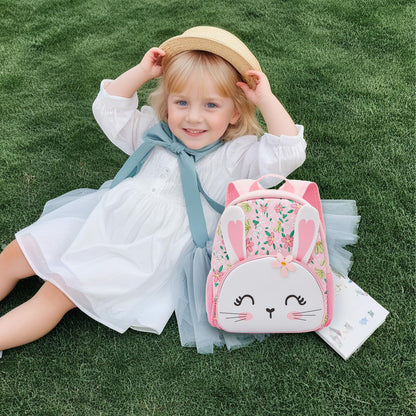 KK CRAFTS Preschool Backpack Toddler Neoprene Animal Schoolbag Lunch backpack for Kids Boys Girls(Dinosaur)