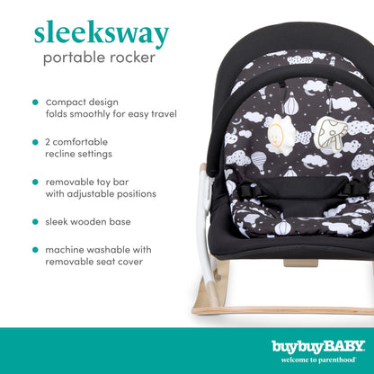 BuyBuy Baby by Evolur SleekSway Portable Rocker in Mint White