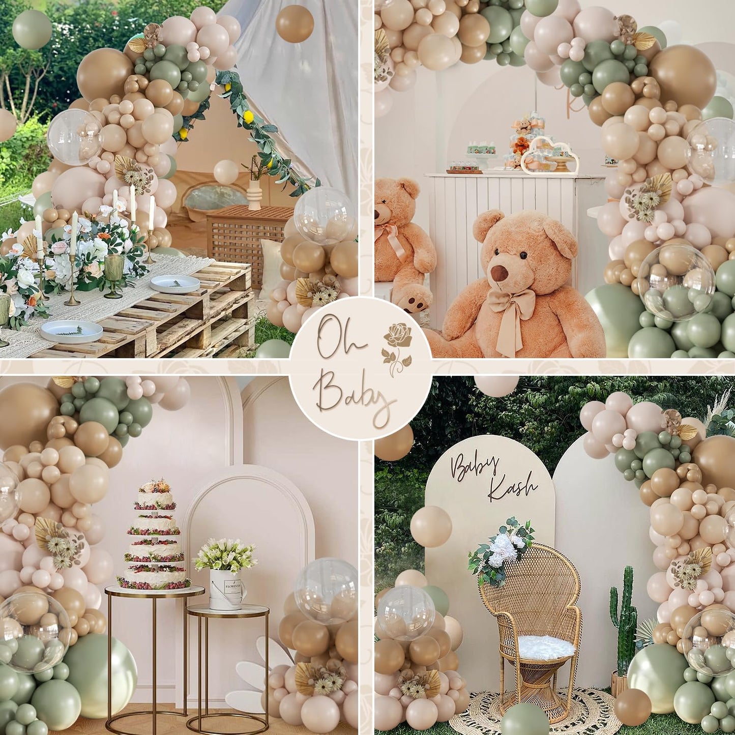 Dusty Blue Balloon Arch Kit 132Pcs Dusty Blue and White Balloon Arch Garland Kit Include Dusty Blue White Pastel Blue Clear Balloons for Birthday Wedding Baby Shower Bridal Party Decorations