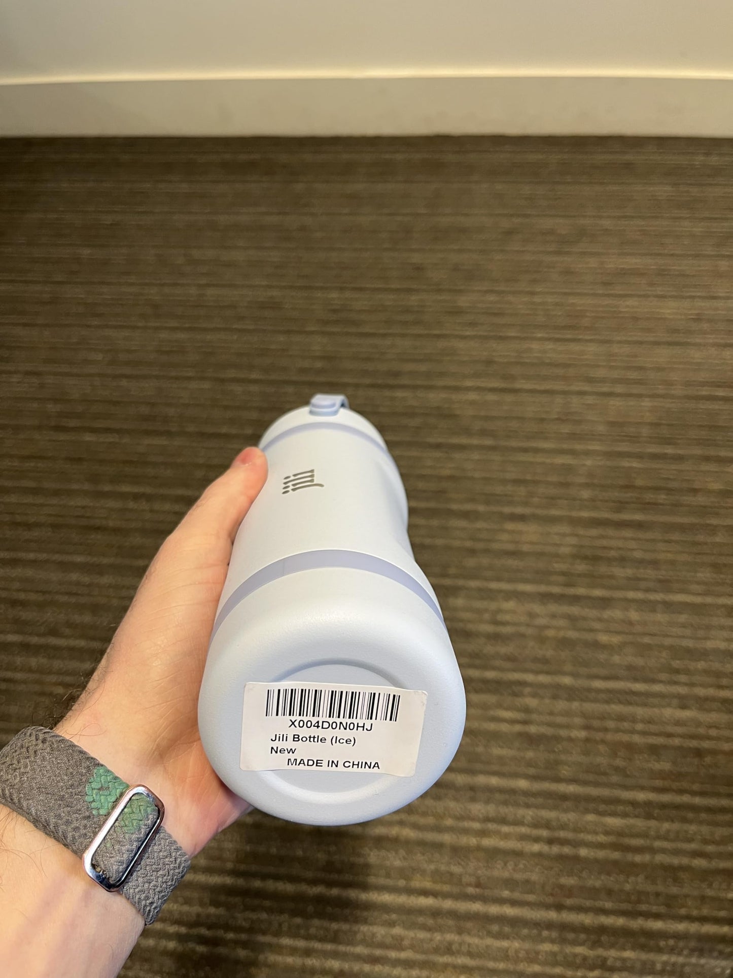 Jili All-in-One Baby Bottle, Insulated Stainless Steel Bottle with Formula Container, Anti-Colic Nipple, and Leak-Proof Lid, Baby Essentials for Travel, BPA and Phthalates-Free, Almond, 11 oz.