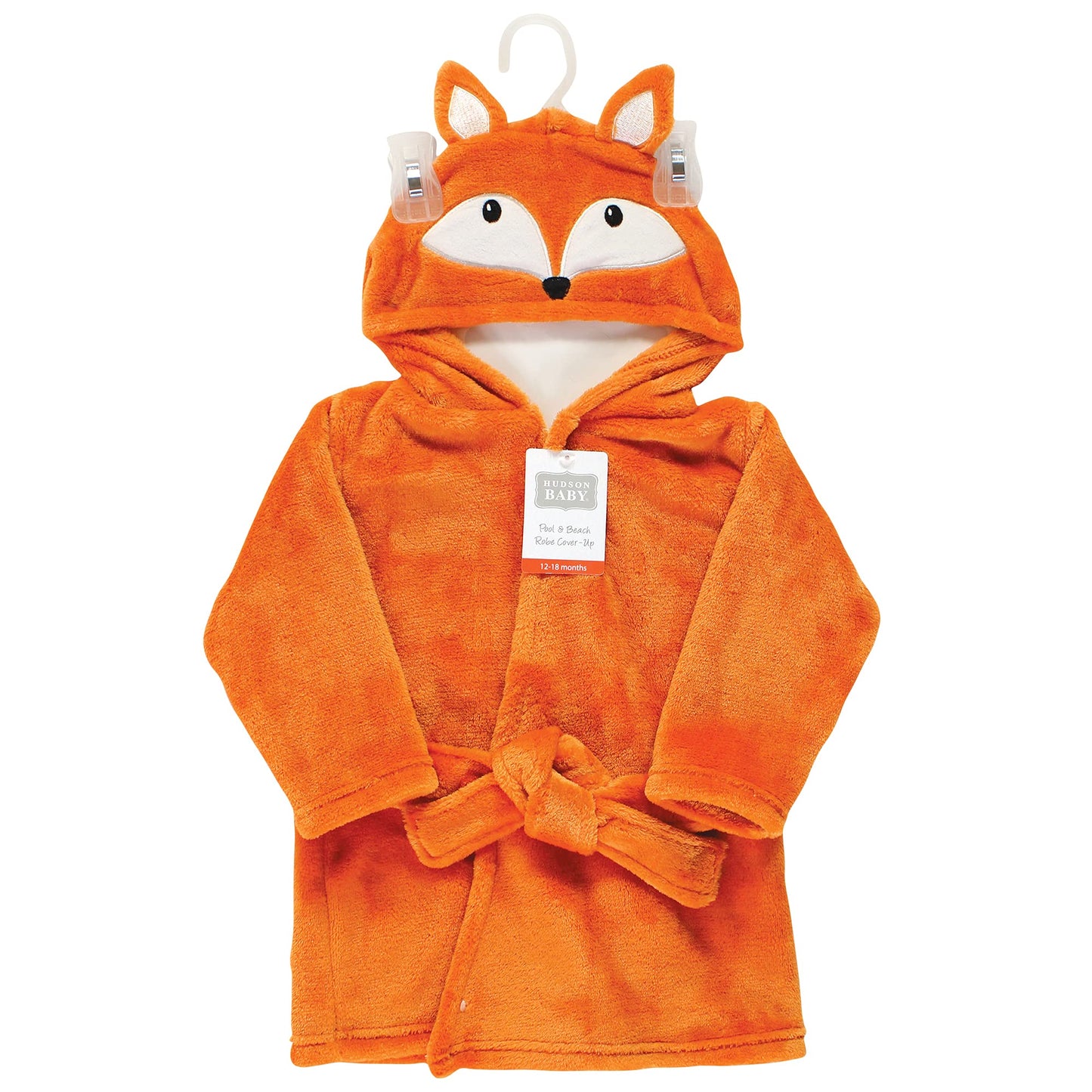 Hudson Baby Unisex Baby baby-girls baby-boys Plush Pool and Beach Robe Cover-ups