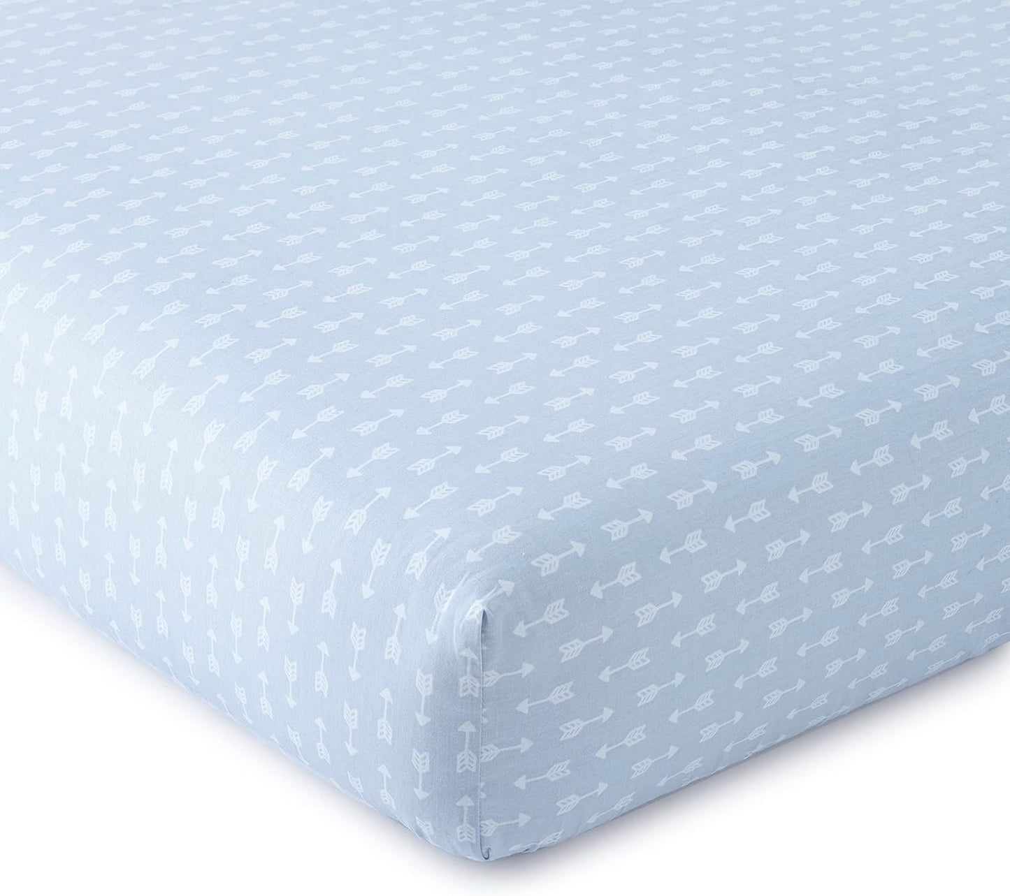 Levtex Baby - Trail Mix Crib Bed Set - Baby Nursery Set - Grey, Navy, White and Blue - Bear Mountains - 4 Piece Set Includes Quilt, Fitted Sheet, Wall Decal & Skirt/Dust Ruffle