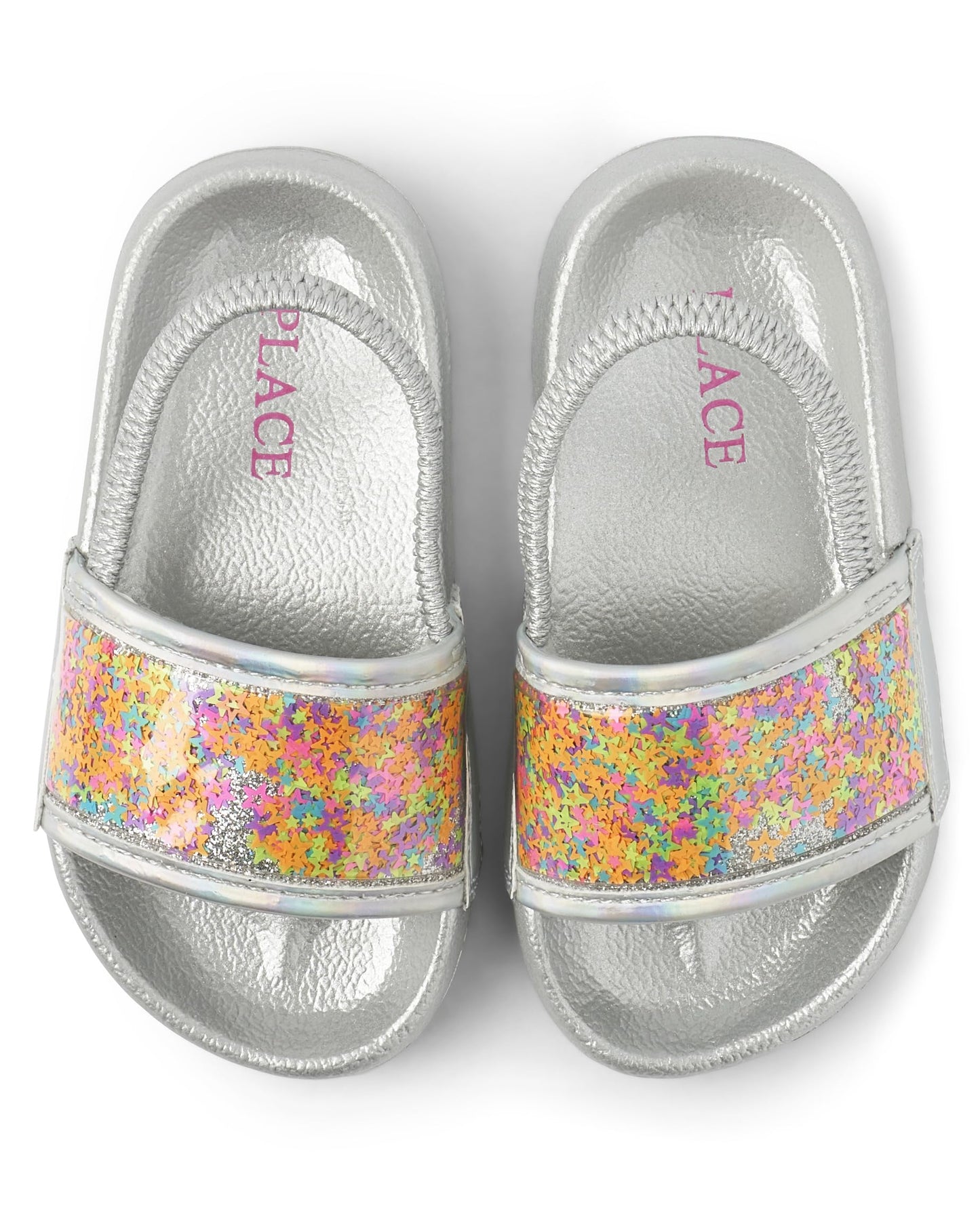 The Children's Place Girl's Baby Toddler Everyday Slide Sandals with Backstrap