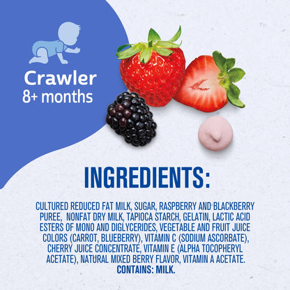 Gerber Baby Snacks Yogurt Melts, Strawberry, 1 Ounce (Pack of 7)