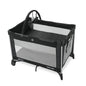 Graco On The Go Zip Pack ‘n Play Playard, Folding Playpen with Bassinet, Portable Crib, Reeves