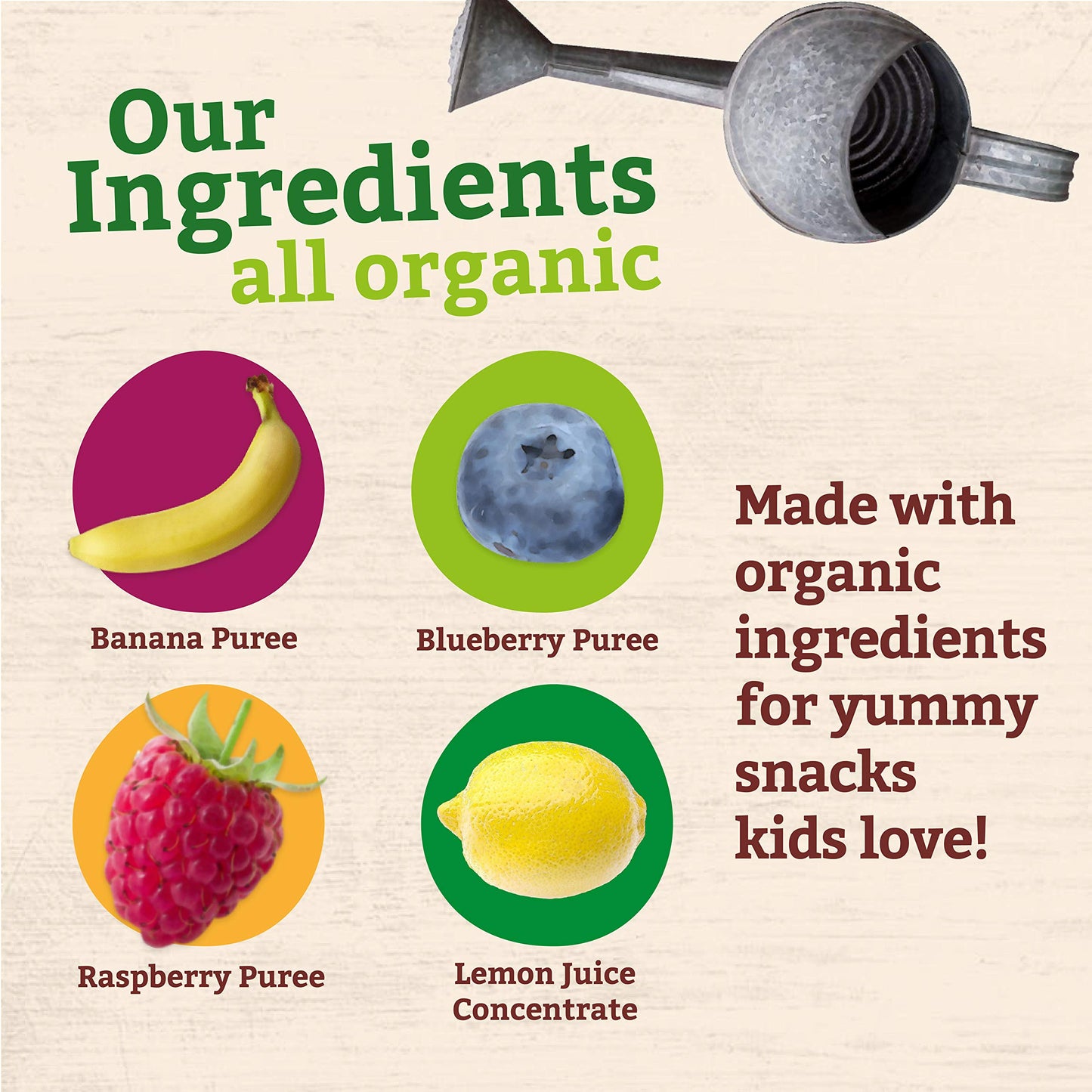 Peter Rabbit Organics Fruit Vegetable, Squeezable Pouches, 4 Ounce (Pack of 18)
