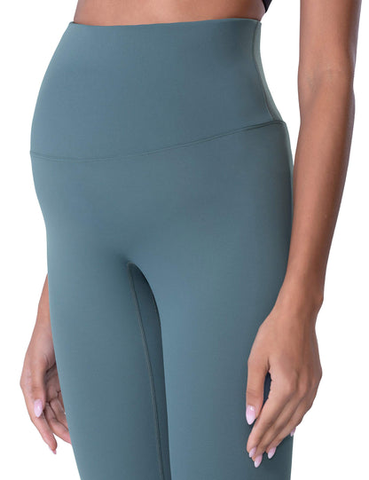 POSHDIVAH Women's Maternity Leggings Over The Belly Pregnancy Yoga Pants Active Wear Workout Leggings