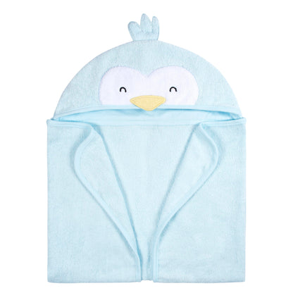 Gerber Baby 4 Piece Animal Character Hooded Towel and Washcloth Set, Brown Lion, One Size