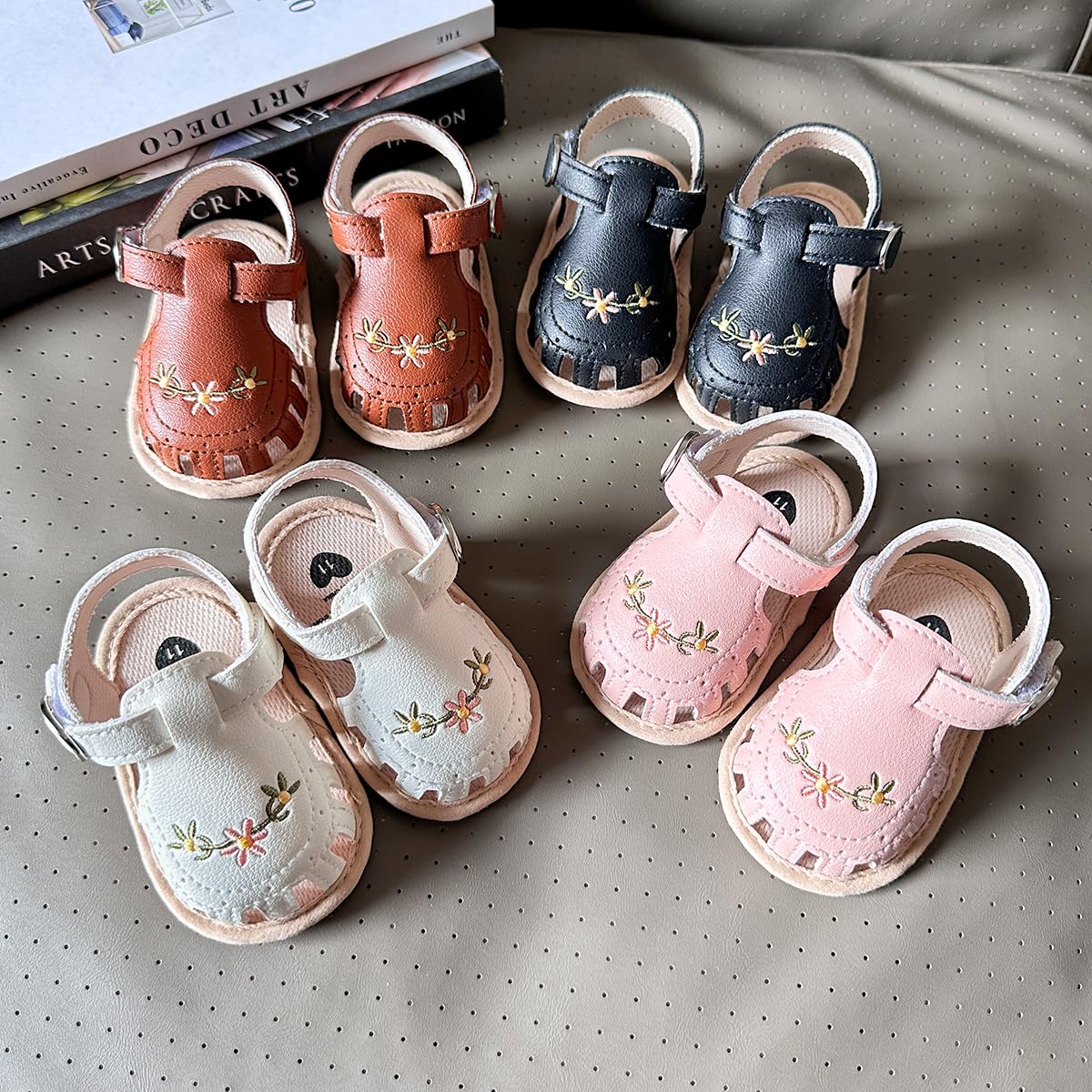 Baby Sandals Infant Boys Girls Summer Dress Flat Shoes Beach Sandals Newborn Crib Shoes First Walkers Prewalkers