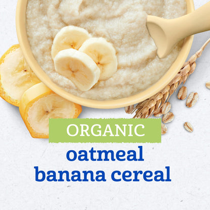 Gerber Toddler Food, Multigrain Banana Apple Strawberry Cereal, 8g Whole Grains, Iron, Zinc & Vitamin B12, Toddler Cereal, 6-Pack