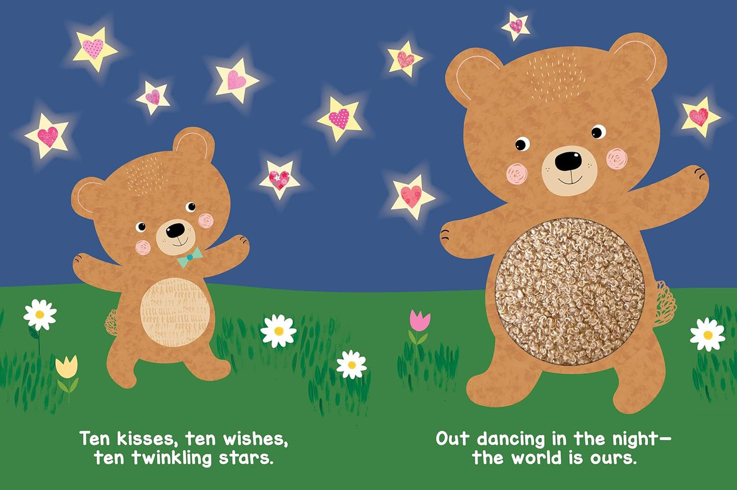 Cuddly Wishes - Touch and Feel Board Book - Sensory Board Book