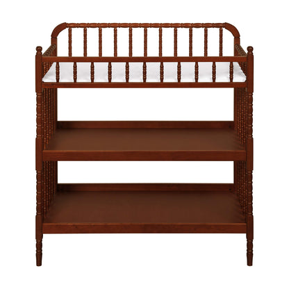 DaVinci Jenny Lind Changing Table with Pad in Rich Cherry