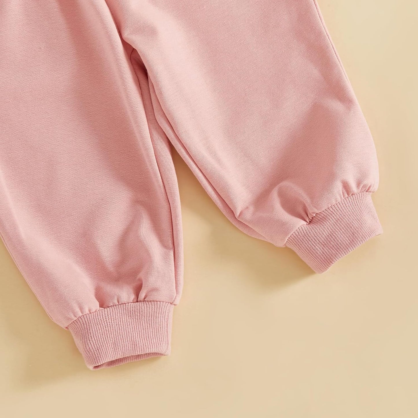Kupretty Baby Girl Clothes Toddler Fall Winter Outfit Ruffles Crewneck Bow Pullover Sweatshirt + Joggers Pants Set