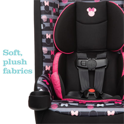 Disney Baby Jive 2 in 1 Convertible Car Seat,Rear-Facing 5-40 pounds and Forward-Facing 22-65 pounds, Mickey Teal