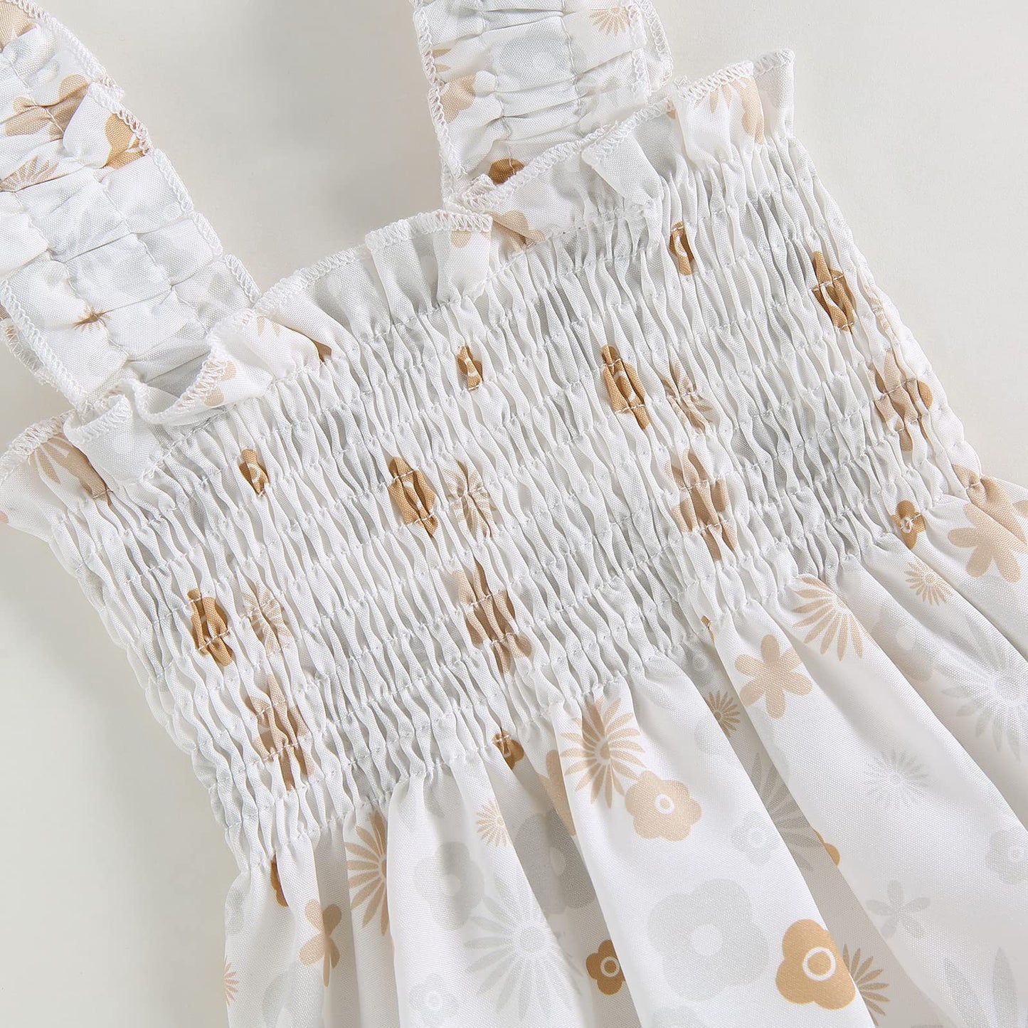 Newborn Baby Girl Bodysuit Sleeveless Halter Frill Romper One-piece Jumpsuit with Headband Summer Clothes Set
