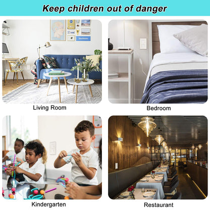 Mom's Choice Gold Awards Winner - Outlet Covers with Hidden Pull Handle Baby Proofing Plug Covers (45 Pack) 3-Prong Child Safety Socket Covers Electrical Outlet Protectors Kid Proof Outlet Cap