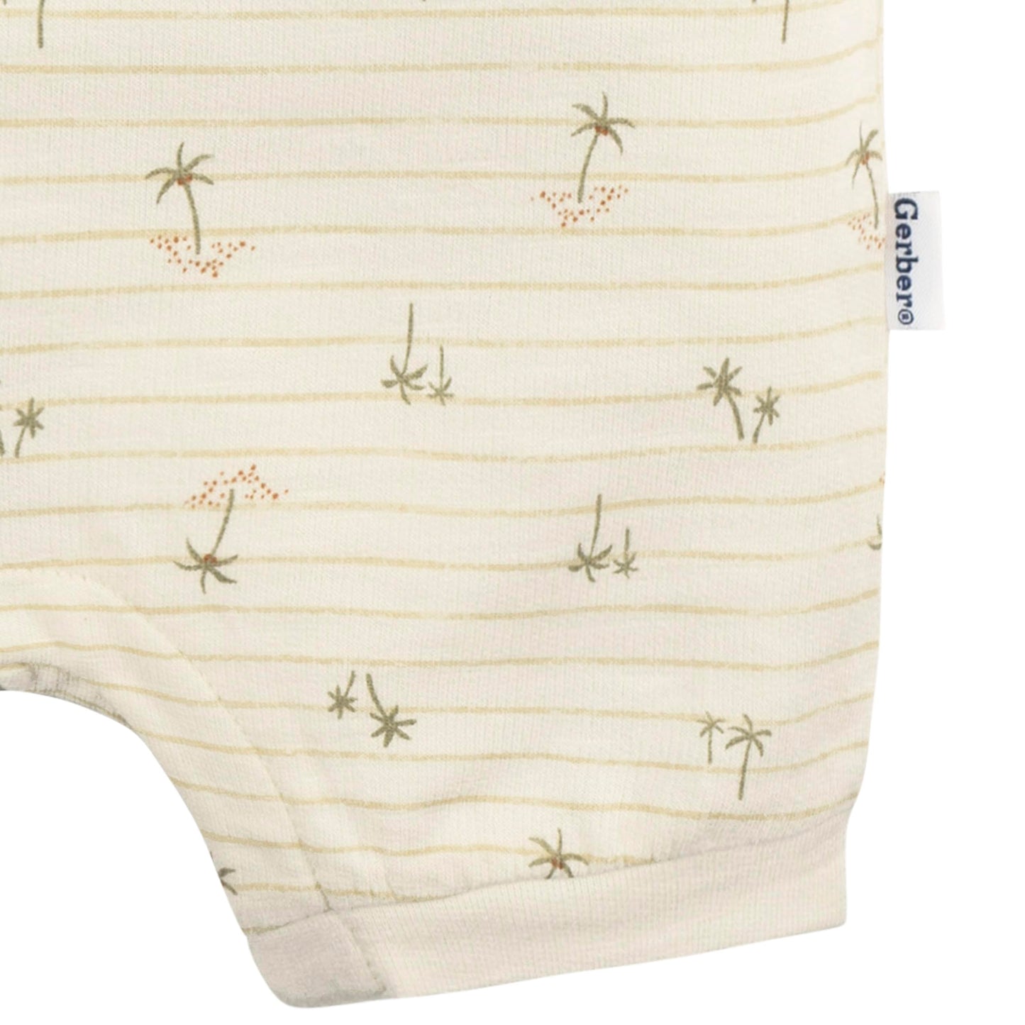 Gerber Baby Boys' Cotton Polo Romper