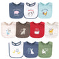 Hudson Baby Unisex BabyCotton Bibs