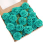 Artificial Flowers Combo, Fake Flowers for DIY Tables Centerpieces Baby Shower Bridal Shower Wedding Bouquet Arrangements Party Candle Holder Cake Decor Flower Home Decorations