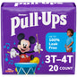 Pull-Ups Boys' Potty Training Pants, 3T-4T (32-40 lbs), 112 Count (4 Packs of 28)