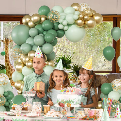 147pcs Neutral Balloon Garland Arch Kit, Different Sizes with Beige Cream Sand White Metallic Champagne Gold Balloons for Wedding Bridal Shower Birthday Boho Neutral Baby Shower Party Decorations