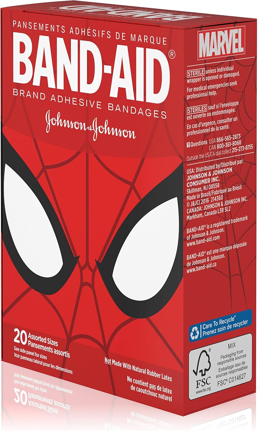 Bandaid Spiderman 20CT