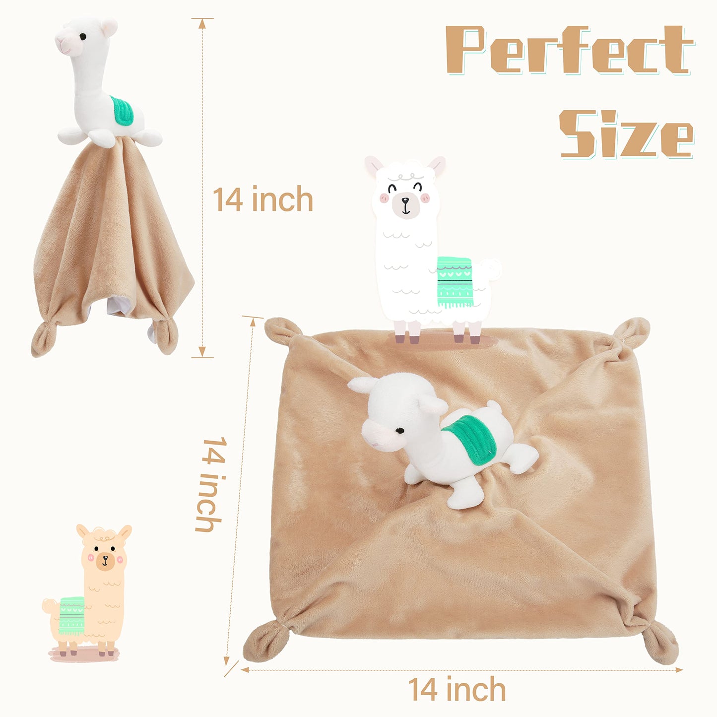 Pro Goleem Duck Security Blanket Soft Yellow Baby Lovey Unisex Lovie Baby Gifts for Newborn Toddler Snuggle Toy Stuffed Animal 16 Inch