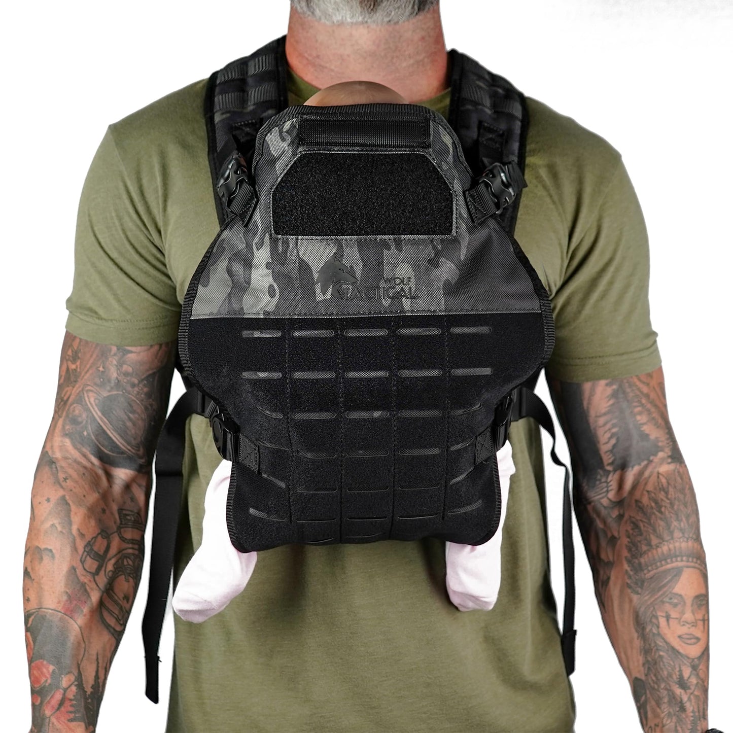 WOLF TACTICAL Toddler & Baby Carrier - Men's Infant & Toddler Carrier