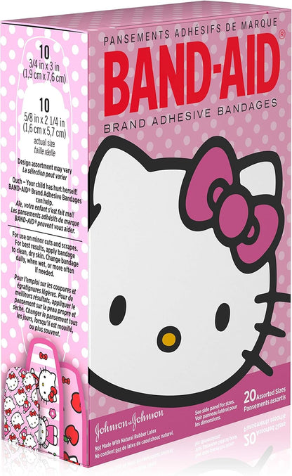 Band-Aid Asst Size 20ct Adhesive Bandages