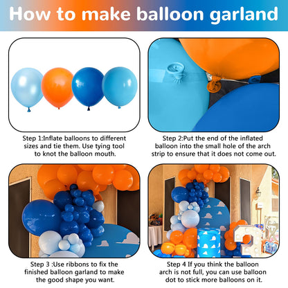 Dusty Blue Sage Green Balloon Arch Kit Slate Fog Blue Pastel Green White Sand Beige Gold Balloons Garland for Jungle Safari Birthday Baby Shower Wedding Party Decorations