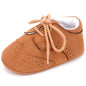 LONSOEN Baby Girls Boys Loafers Prewalker Dress Crib Shoes