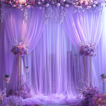 Champagne Tulle Backdrop Curtain for Parties Wedding 10ft×8ft Champagne Sheer Backdrop Curtains for Baby Shower Bridal Shower Reception Birthday Party Christmas Photoshoot Decorations 2 Panels