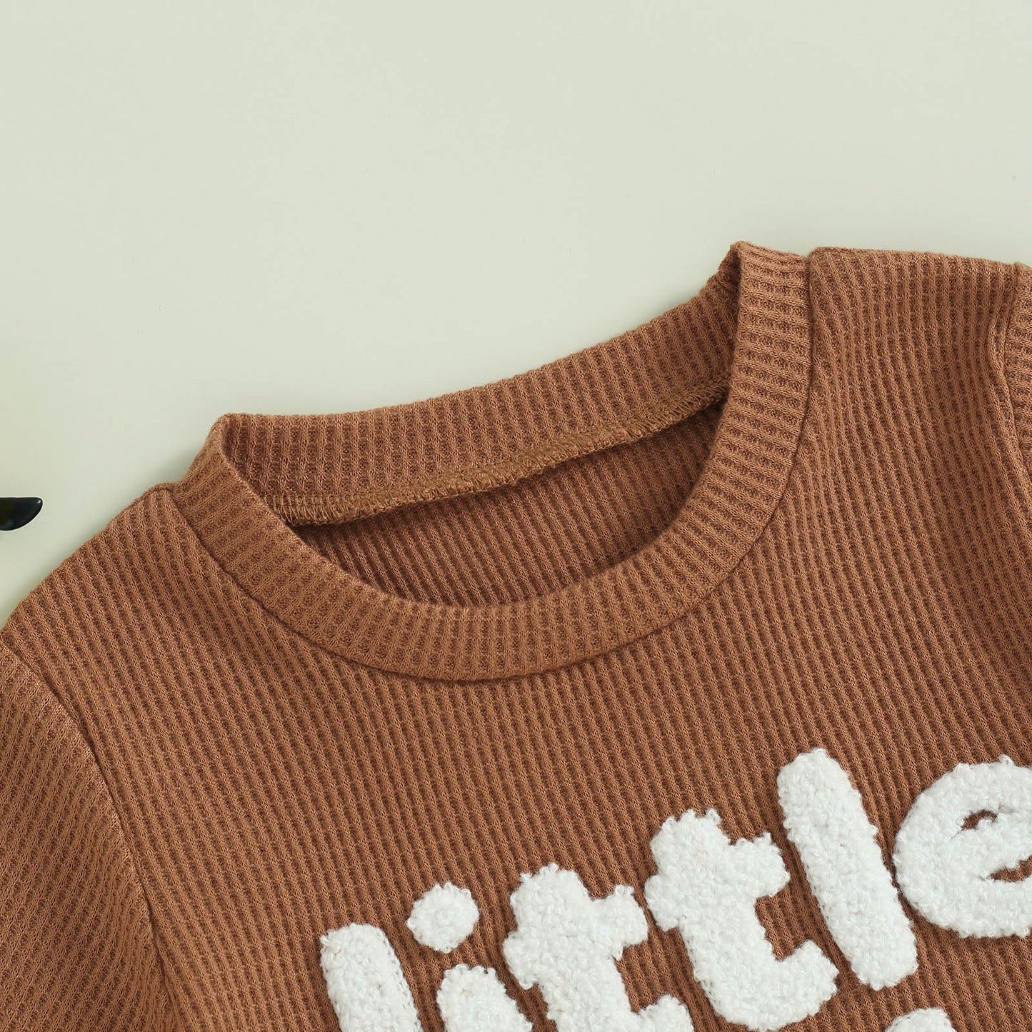 Toddler Baby Boy Summer Clothes Embroidered Waffle Short Sleeve T-Shirts Elastic Shorts Newborn Infant Boy Outfits